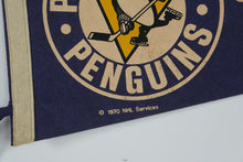 Load image into Gallery viewer, 1970 Pittsburgh Penguins NHL Hockey Felt Pennant 12 x 30
