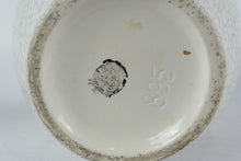Load image into Gallery viewer, Vintage Crackle Glaze Ceramic Vase White Ivory Pottery Vase Number 585
