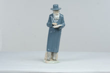 Load image into Gallery viewer, Judaica Rabbi Reading Torah Porcelain Figurine NAO by Lladro Spain 12 Inch
