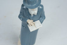 Load image into Gallery viewer, Judaica Rabbi Reading Torah Porcelain Figurine NAO by Lladro Spain 12 Inch
