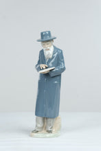 Load image into Gallery viewer, Judaica Rabbi Reading Torah Porcelain Figurine NAO by Lladro Spain 12 Inch
