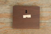 Load image into Gallery viewer, Apollo 11 Commemorative Plaque – “We Came in Peace for All Mankind” Copper-Tone Cast on Wood – 5.5&quot; Display
