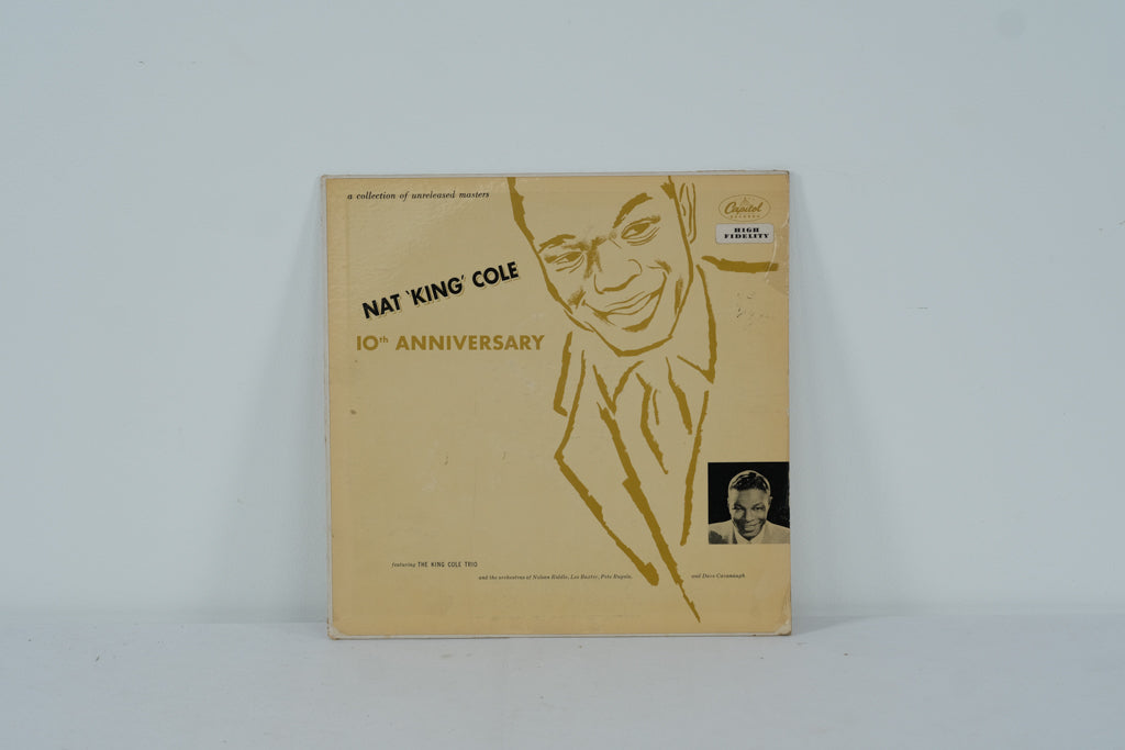 Nat King Cole – 10th Anniversary Album Vinyl LP (1955, Capitol Records W-514) – Jazz & Vocal Classics