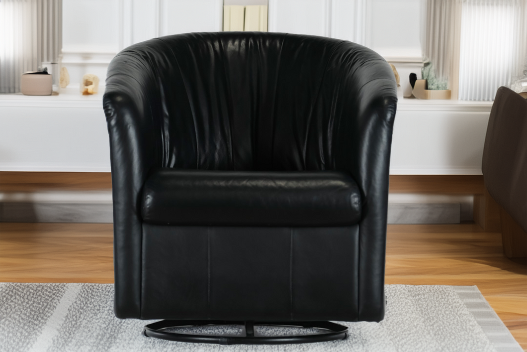 Natuzzi Editions Veronica Swivel Accent Chair