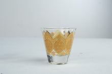 Load image into Gallery viewer, Vintage Cera Ned Harris Jeweled Pineapple Gold Rocks Glasses Set of 4
