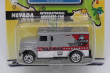 Load image into Gallery viewer, Matchbox Across America 50th Birthday Series – Nevada International Armored Car “Diamond Security” (NV 036)
