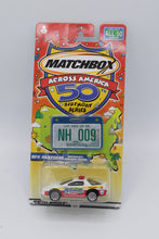 Load image into Gallery viewer, Matchbox Across America 50th Birthday Series – New Hampshire Chevrolet Camaro Police (NH 009)
