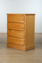 Load image into Gallery viewer, New London Maple 4-Drawer Chest of Drawers
