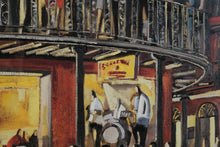 Load image into Gallery viewer, Lourenco Print “New Orleans – Do It” – French Quarter Jazz Night Scene (39.5&quot; x 49.25&quot;)
