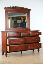 Load image into Gallery viewer, Newport Cabinet Solid Wood Dresser with Mirror
