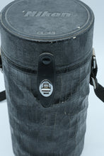 Load image into Gallery viewer, Nikon CL 43 Hard Lens Case with Strap Black Red Interior
