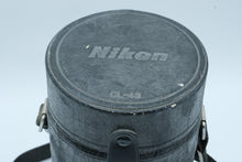 Load image into Gallery viewer, Nikon CL 43 Hard Lens Case with Strap Black Red Interior
