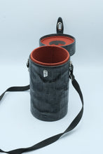 Load image into Gallery viewer, Nikon CL 43 Hard Lens Case with Strap Black Red Interior
