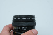 Load image into Gallery viewer, Nikon Micro Nikkor 55mm F2 8 AI S Macro Lens Nikon F Mount With HB 4 Hood

