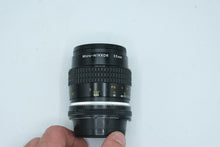 Load image into Gallery viewer, Nikon Micro Nikkor 55mm F2 8 AI S Macro Lens Nikon F Mount With HB 4 Hood
