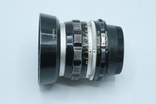 Load image into Gallery viewer, Nikon Nikkor S Auto 35mm F2 8 Non AI Wide Angle Lens 366602 HN 3 Hood
