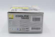 Load image into Gallery viewer, Nikon Coolpix 5600 5MP Silver Digital Camera Box Manuals Untested
