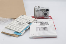 Load image into Gallery viewer, Nikon Coolpix 5600 5MP Silver Digital Camera Box Manuals Untested
