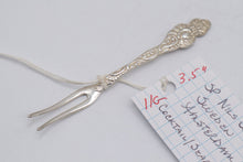 Load image into Gallery viewer, Nils Johan Sweden Silverplate Two Tine Cocktail Fork 3 5 Inch
