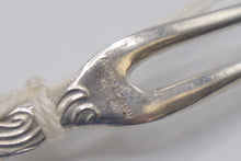 Load image into Gallery viewer, Nils Johan Sweden Silverplate Two Tine Cocktail Fork 3 5 Inch
