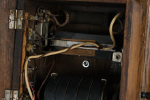 Load image into Gallery viewer, Antique Western Electric No. 1317 Type Magneto Wall Telephone – Oak Wood, Early 20th Century
