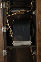 Load image into Gallery viewer, Antique Western Electric No. 1317 Type Magneto Wall Telephone – Oak Wood, Early 20th Century
