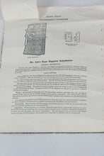 Load image into Gallery viewer, Antique Western Electric No. 1317 Type Magneto Wall Telephone – Oak Wood, Early 20th Century
