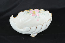 Load image into Gallery viewer, Vintage Noritake Azalea Pattern 19322 Porcelain Bowl Footed Shell Dish Japan
