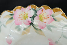 Load image into Gallery viewer, Vintage Noritake Azalea Pattern 19322 Porcelain Bowl Footed Shell Dish Japan

