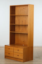 Load image into Gallery viewer, Domino Mobler Danish Bookcase with Lower Drawers
