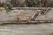 Load image into Gallery viewer, Notre Dame de Paris – Signed Original Oil on Canvas (Pre-Fire) – 42&quot; x 30&quot;
