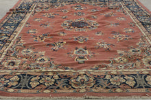 Load image into Gallery viewer, Nova Belgium Chinese Style Floral Medallion Area Rug 94 x 129
