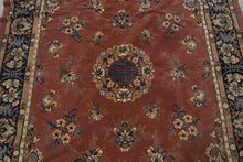Load image into Gallery viewer, Nova Belgium Chinese Style Floral Medallion Area Rug 94 x 129
