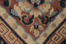 Load image into Gallery viewer, Nova Belgium Chinese Style Floral Medallion Area Rug 94 x 129
