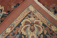 Load image into Gallery viewer, Nova Belgium Chinese Style Floral Medallion Area Rug 94 x 129
