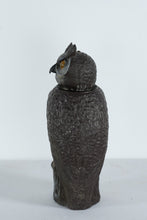 Load image into Gallery viewer, Large Plastic Owl Garden Statue – 18” Tall Realistic Outdoor Décor Figure
