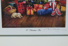 Load image into Gallery viewer, William Mangum Signed Print – “O’ Christmas Tree” – Framed Holiday Artwork
