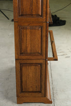 Load image into Gallery viewer, are 5 Stack Oak Barrister Bookcase with Leaded Glass Door and Globe Wernicke Style -#2- ONLINE ONLY (Copy)

