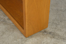 Load image into Gallery viewer, 5 Foot Tall Oak Bookcase with Adjustable Shelves
