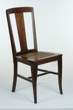 Load image into Gallery viewer, Oak Farmhouse Chair with Cane Seat
