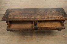 Load image into Gallery viewer, Oak Coffee Table with Drawers - Globe
