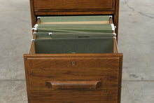 Load image into Gallery viewer, Oak Creek by Riverside Oak Four-Drawer Vertical File Cabinet
