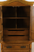 Load image into Gallery viewer, Solid Oak Gentleman’s Chest / Armoire – 40″ W x 17″ D x 74″ H
