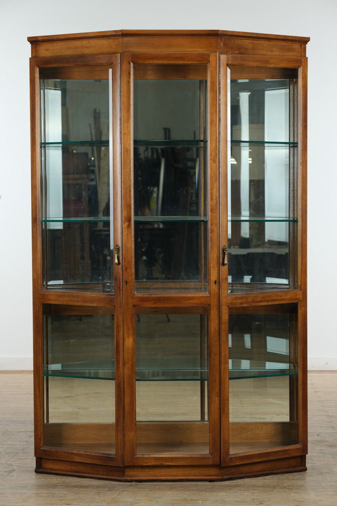 Oak Governor's Curio Cabinet - Pulaski