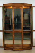 Load image into Gallery viewer, Oak Governor&#39;s Curio Cabinet - Pulaski
