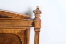 Load image into Gallery viewer, Traditional King Size Walnut Headboard with Bookmatched Panels
