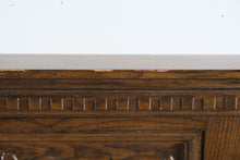 Load image into Gallery viewer, Traditional Carved Wood Wall Mirror Decorative Mantel Style Mirror 32x52
