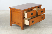 Load image into Gallery viewer, Mission Style Oak Three Drawer Chest
