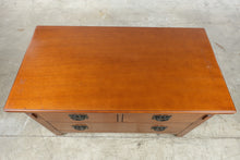 Load image into Gallery viewer, Mission Style Oak Three Drawer Chest
