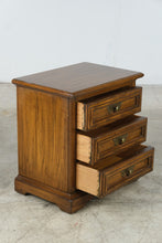 Load image into Gallery viewer, United Furniture Solid Oak Three-Drawer Nightstand
